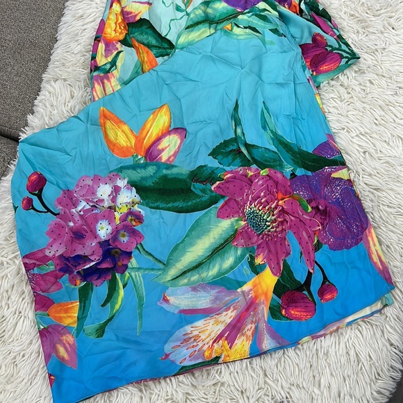 Rocco sand crystal embellished OCEAN SKIRT size m - Picture 5 of 11